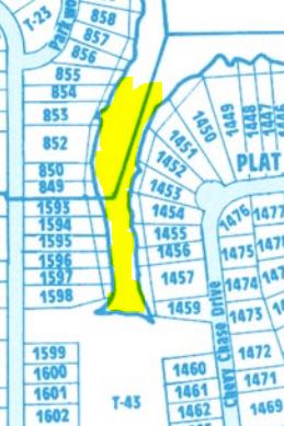 Area 1 dredging map