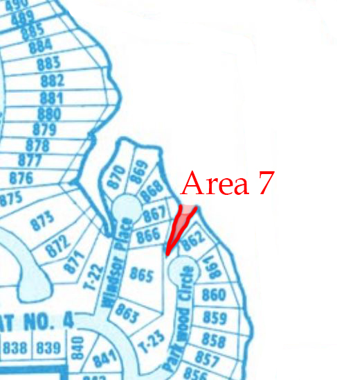 Area 7 dredging map